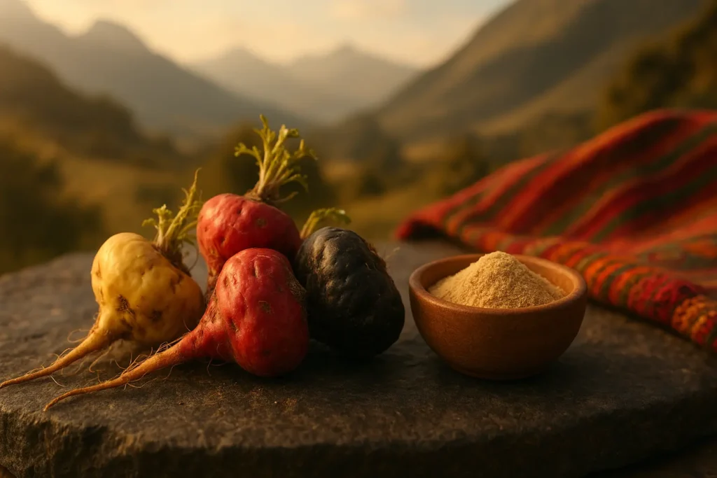 Maca, ginseng péruvien : énergie, libido et bienfaits