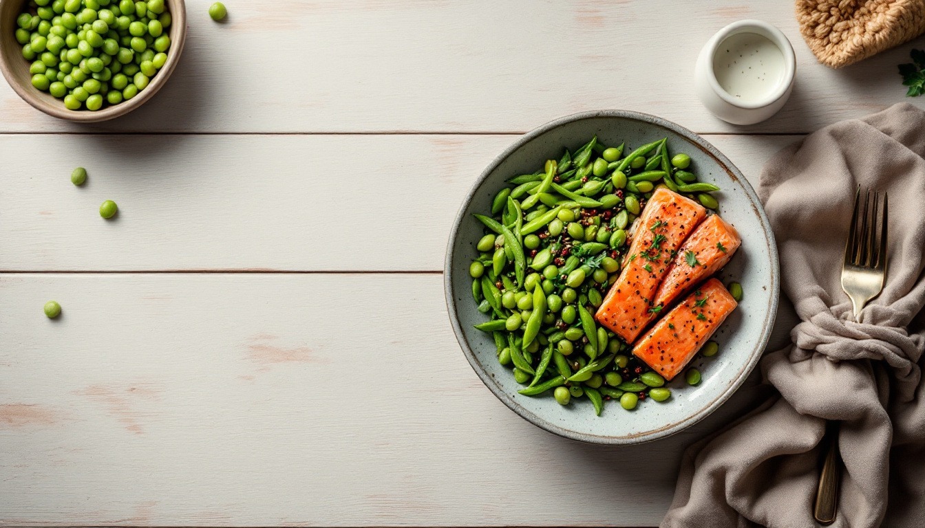 Buddha bowl saumon et edamame