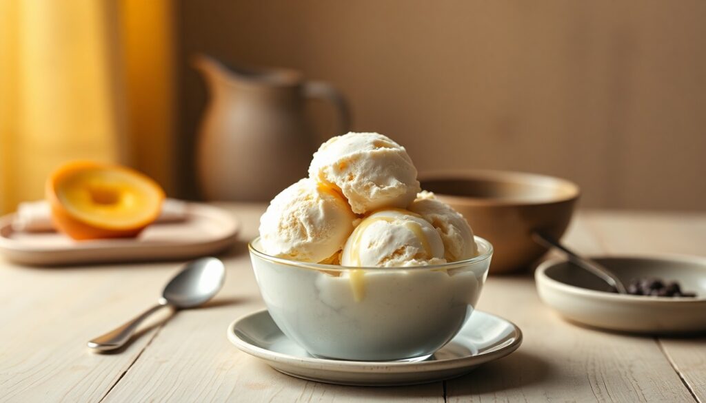 Crème glacée à la vanille