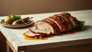 Epaule de porc rôtie