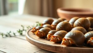 Escargot cru