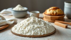 Farine avec levure