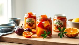 Fruits au sirop (conserve)