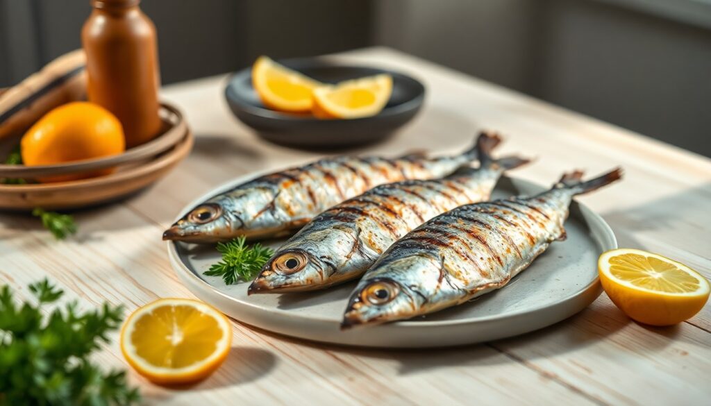 Hareng grillé