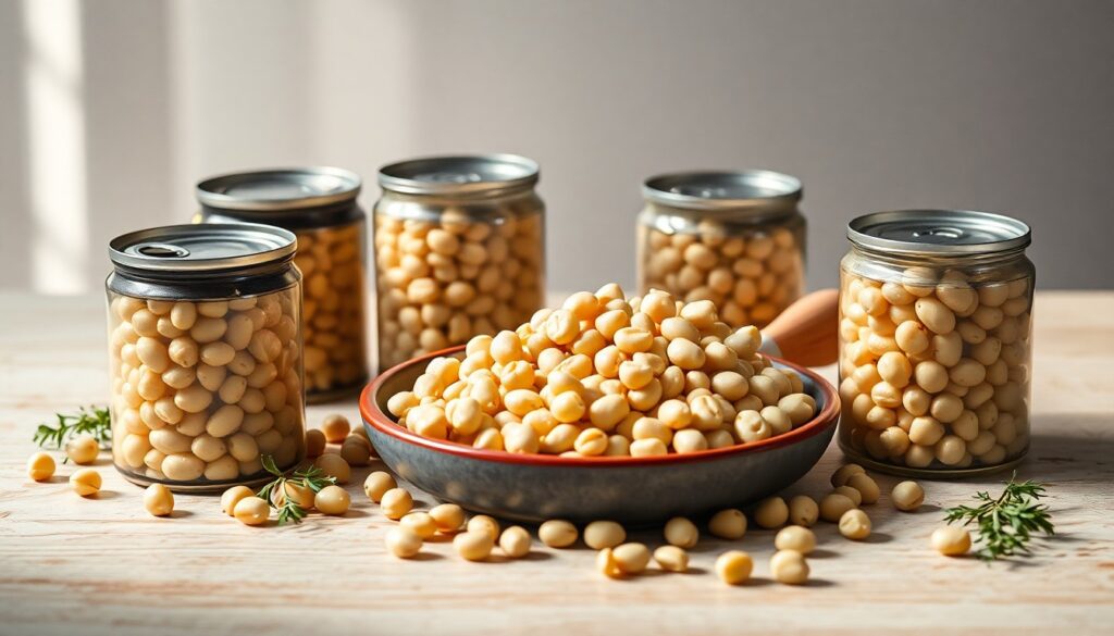 Haricots blancs en conserve