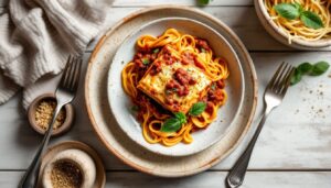 Lasagnes à la bolognaise