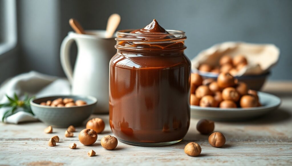 Pâte à tartiner chocolat-noisettes