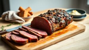 Rôti de viande froid