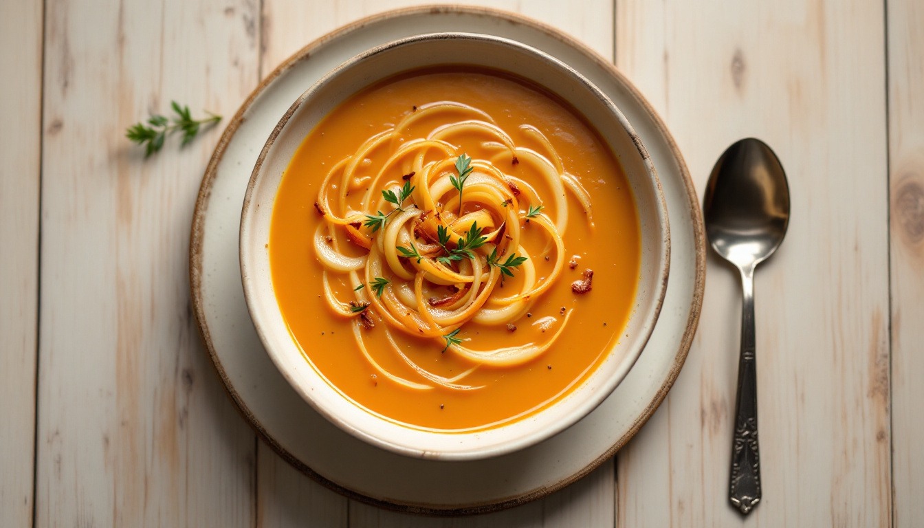 Soupe à l&rsquo;oignon légère