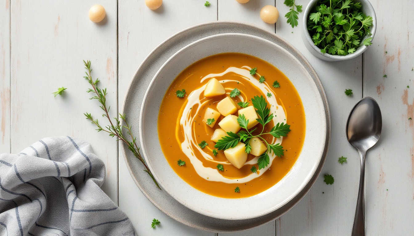 Soupe poireau et pomme de terre