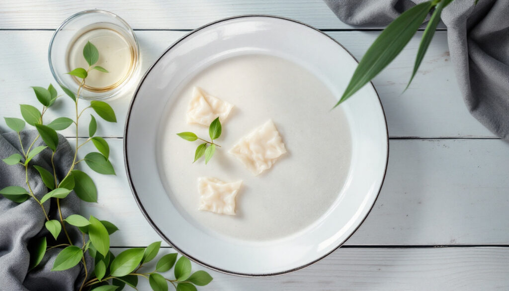 Soupe de wontons légère