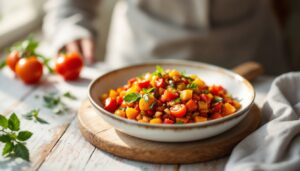Taktouka (poivrons et tomates à la marocaine)