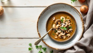 Velouté de champignons
