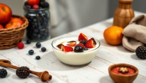 Yaourt aux fruits brassé