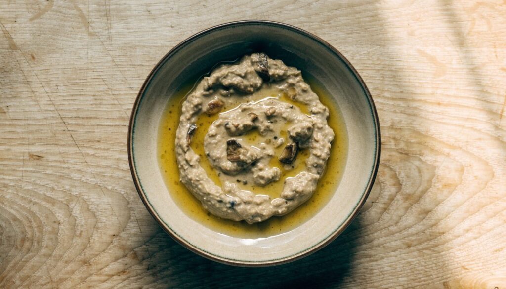 Baba ganoush (aubergine dip)