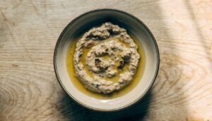 Baba ganoush (aubergine dip)