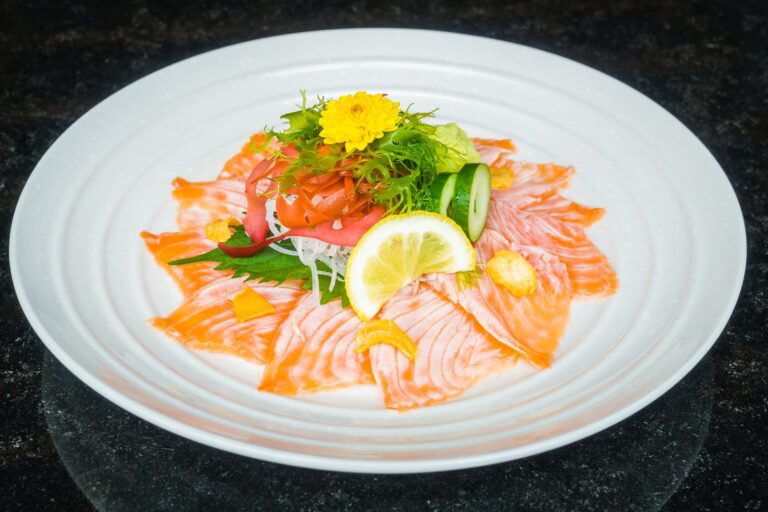 Carpaccio de saumon