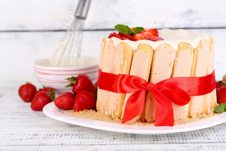 Charlotte aux fraises