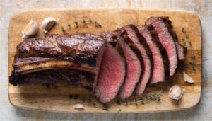 Côte de bœuf au four
