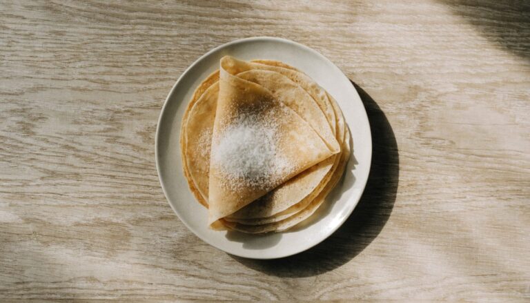 Homemade pancakes