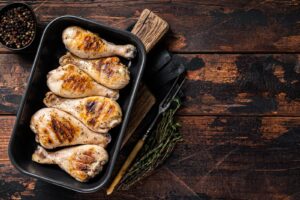 Cuisses de poulet au four
