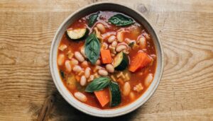 Minestrone (soupe de légumes italienne)
