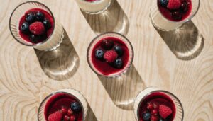 Panna cotta légère