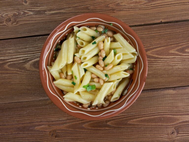 Pasta e fagioli (pâtes aux haricots)