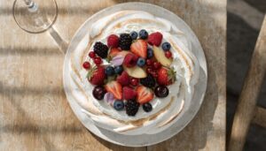 Pavlova aux fruits