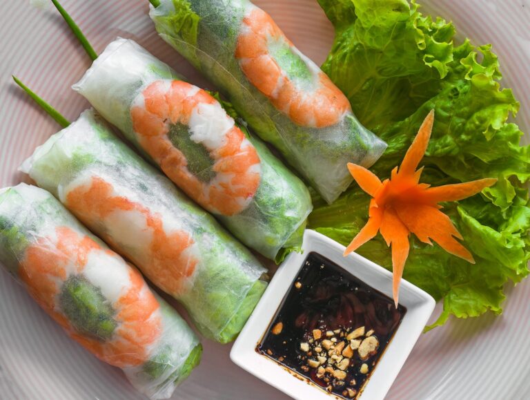 Rouleaux de printemps aux crevettes