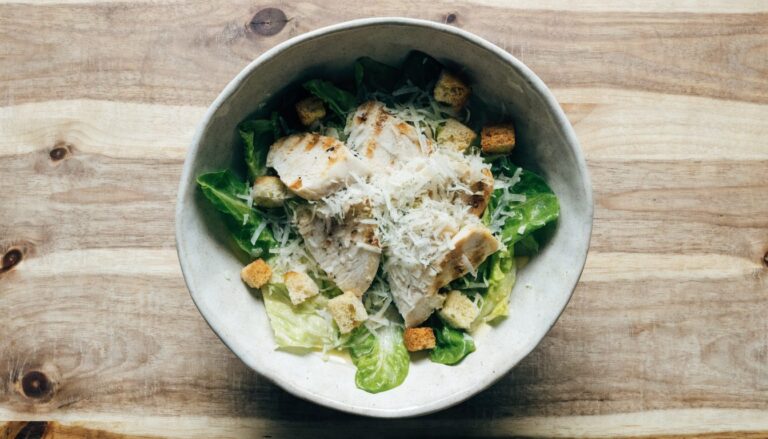 Salade César allégée