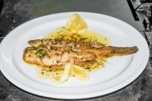 Sole meunière allégée