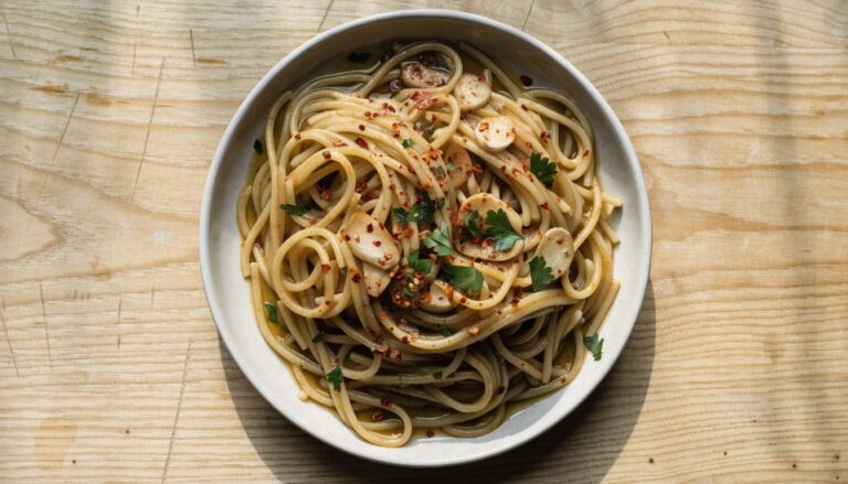 Spaghetti aglio e olio