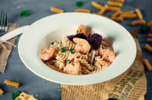 Salade de pâtes aux fruits de mer