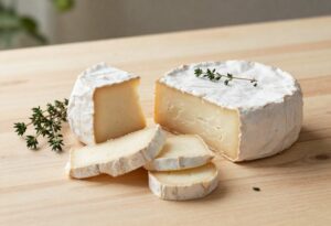 Assortment of goat's cheeses