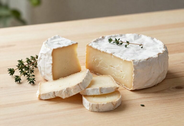 Assortment of goat's cheeses