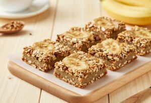 Barres avoine-banane sans sucre ajouté