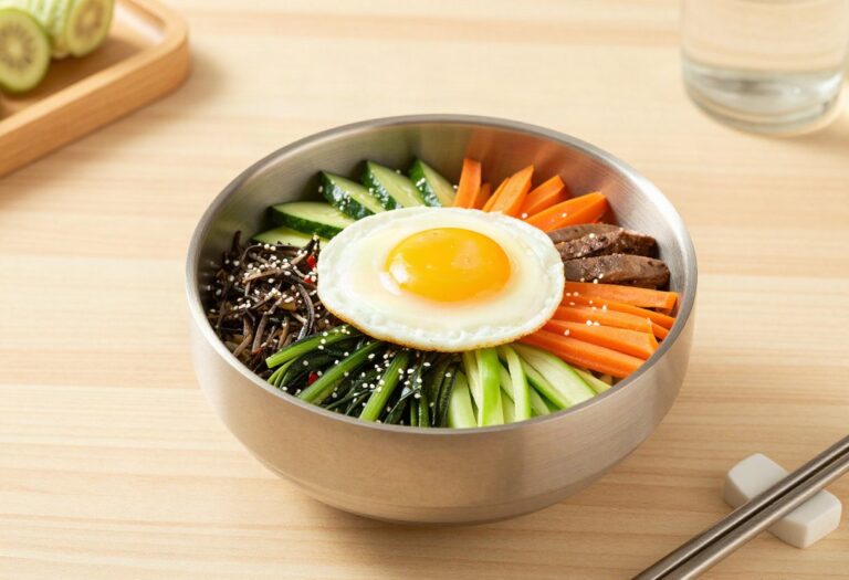 Bibimbap végétarien