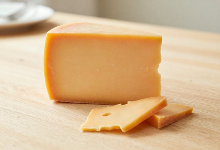 Block of Cheddar and a few slices