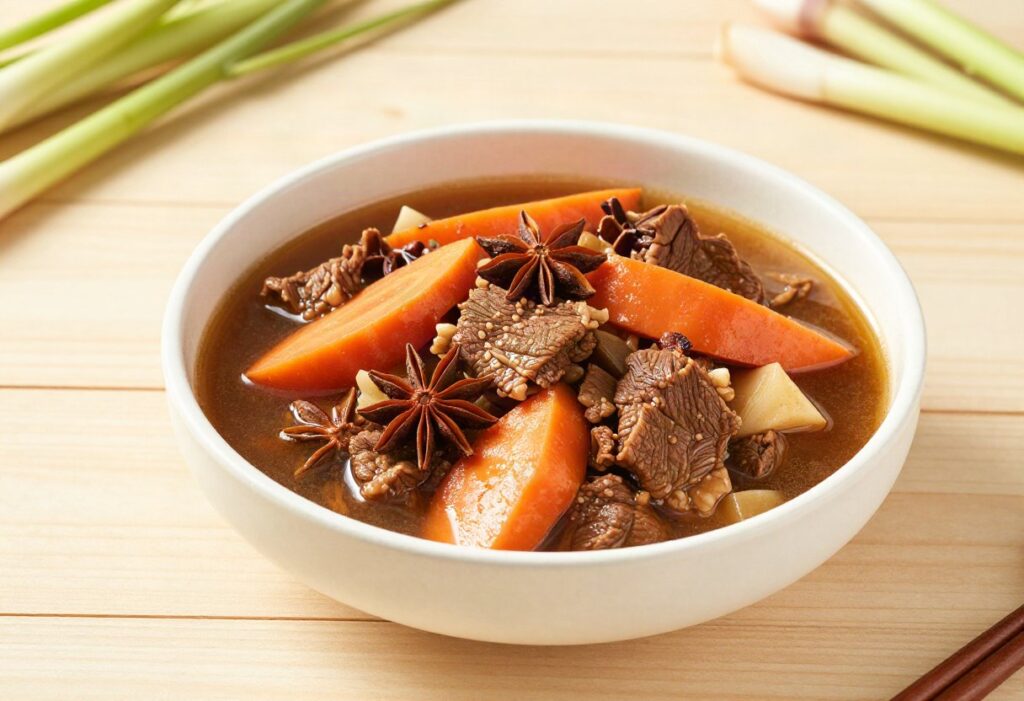Bo kho (Vietnamese beef stew)