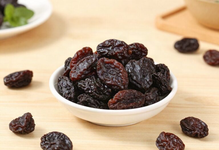 Bowl of prunes