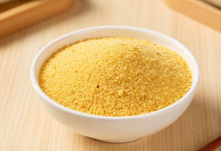 Bowl of cornmeal