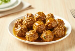 Boulettes de poulet au curry