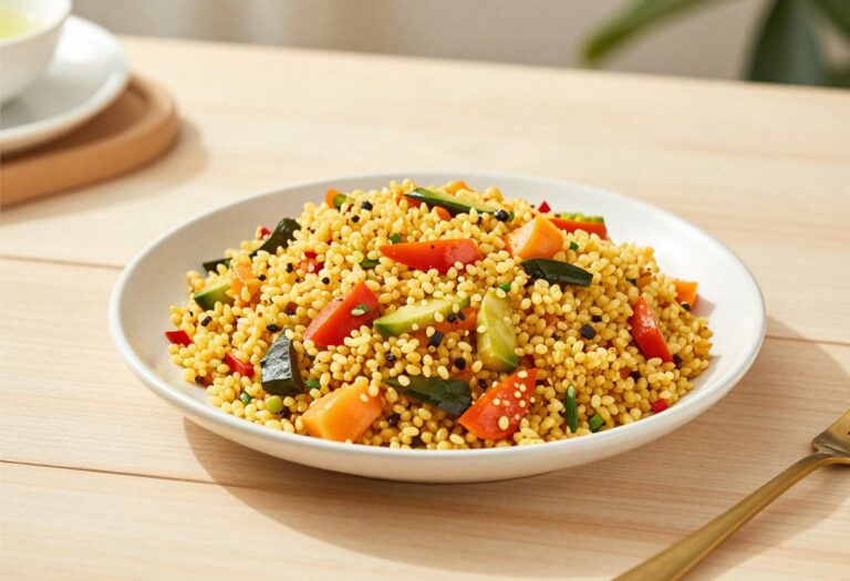 Vegetable bulgur pilaf