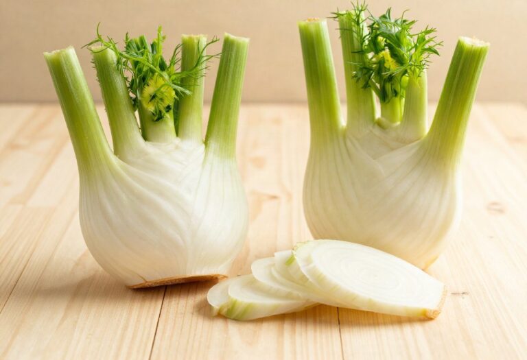 Fennel bulbs and slices