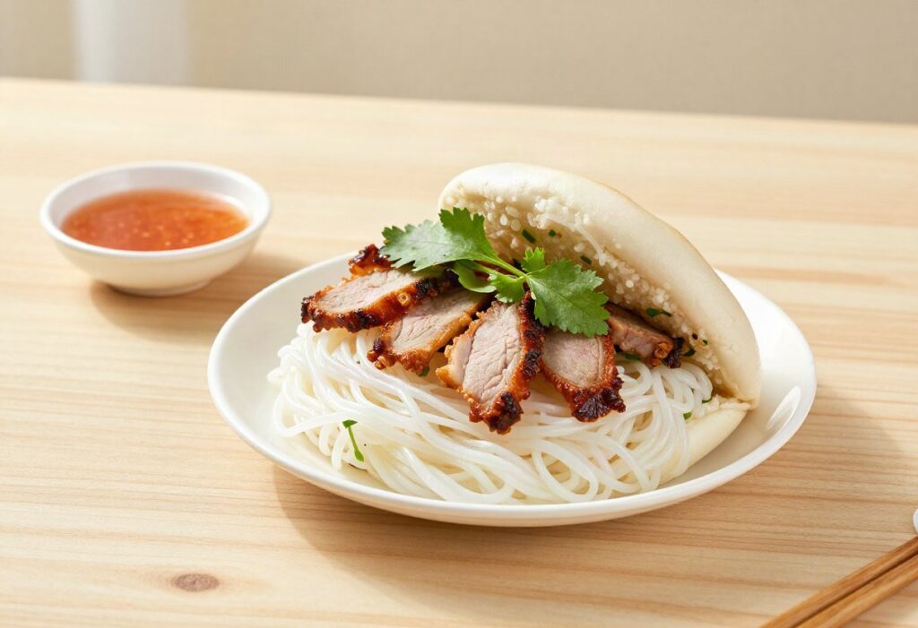 Bun cha (Vietnamese grilled pork)