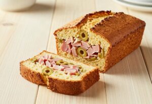 Cake jambon-olives