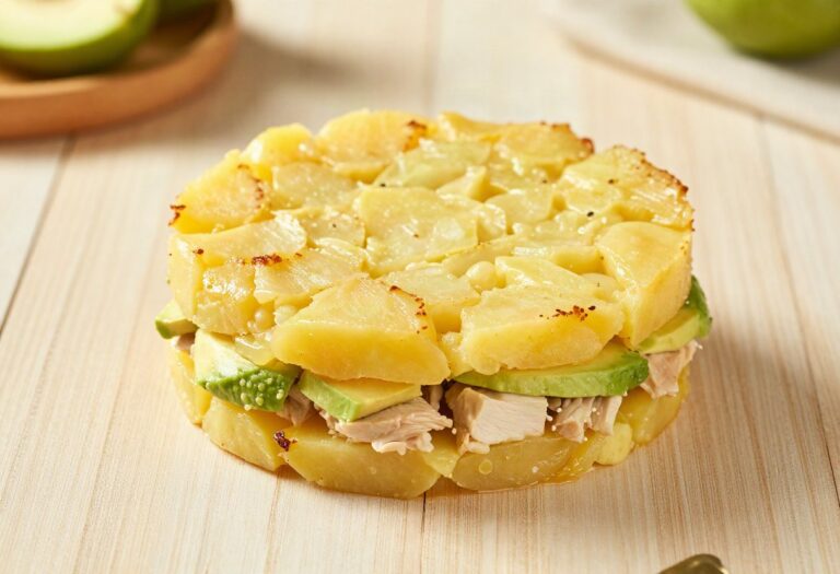 Causa limeña (terrine de pomme de terre péruvienne)