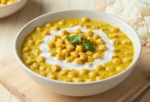 Chana dal aux lentilles et lait de coco