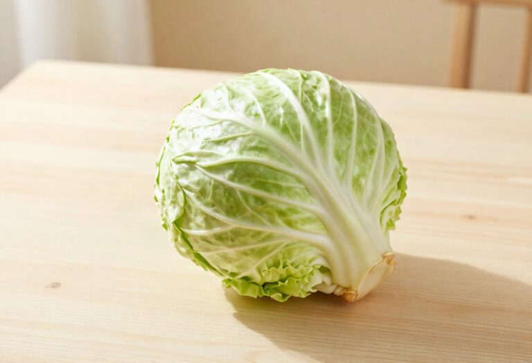 Green white cabbage